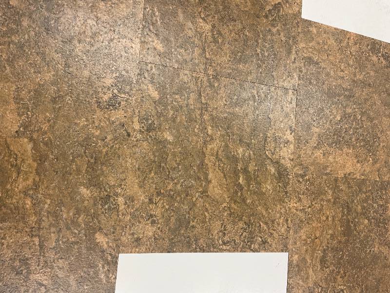 lot 203 image: 324 SF Metroflor glue down Luxury Vinyl Tile (LVT) Burlington Tile  18 x 18 plank flooring G- 15