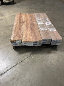 lot 116 image: 186 Sq Ft of Brand Name Quickstep Laminate Flooring - French Country Oak - 54x7.5 - LS