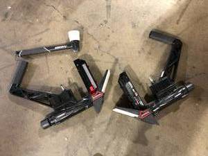 lot 25 image: Lot of 2 Husky Pneumatic 3-in-1 15.5-Gauge and 16-Gauge 2 in. Flooring Nailer and Stapler with Quick Jam Release  Customer Returns See Pictures