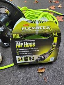 lot 68 image: Air Hose Wall Spool 100 Foot x2