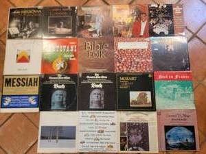 lot 45 image: Vintage Classic Vinyl LP Record Albums  Collection of 19