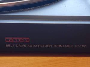 lot 48 image: Carrera Belt Drive Auto Return Turntable CT-1155
