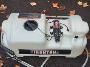 lot 90 image: Ironton Sprayer Pump Tank