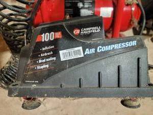 lot 92 image: Campbell Hausfeld 100 psi Air Compressor
