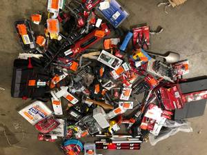 lot 6 image: Lot of Assorted Tools and Hardware  Various Models and Conditions Customer Returns See Pictures