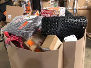 lot 50 image: Gaylord of Assorted Houseware, Tools and More Various Models and Conditions   Customer Returns See Pictures