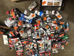 lot 52 image: Lot of Assorted Door Locks, Handles and Hardware Various Models and Conditions Customer Returns See Pictures