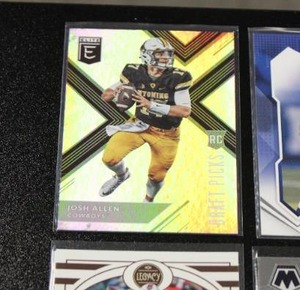 lot 49 image: Josh Allen Football Card Lot  20 Card w 2018 Elite Rookie Card
