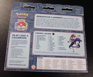 lot 96 image: Pokemon 2022 World Championships Deck Sebastian Lashmet
