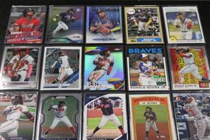 lot 106 image: Ronald Acuna Jr. Baseball Card Lot  20 Cards