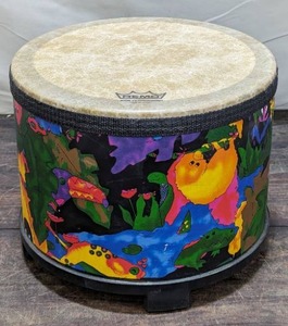 lot 41 image: Remo Kids Percussion Drum And Remo Practice Pad