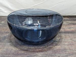 lot 46 image: Blue Glass Bowl