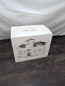 lot 81 image: Department 56 Snow Village Jefferson School