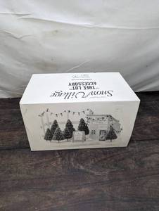 lot 82 image: Department 56 Snow Village Tree Lot Accessory