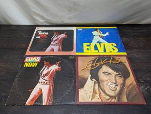 lot 117 image: Four Elvis Records
