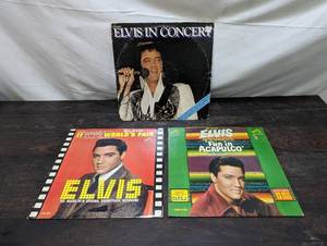 lot 118 image: Three Elvis Records