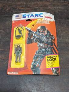 lot 128 image: Vintage Starcom Cpl. Storn Action Figure And Accessories