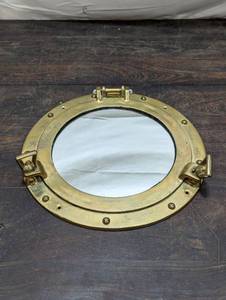 lot 130 image: Ship Porthole Window Mirror