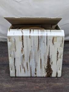 lot 134 image: Department 56 Birch Bark Pitcher