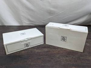 lot 148 image: Two Sets Of WMF Crystal Starlight Candlestick Candleholders