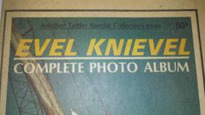 Evil Knievel Collectible Papers. Super Rare