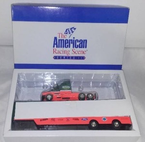 NASCAR Rick Mast No. 75, Semi Tractor Trailer, Remington American Racing Scene.
