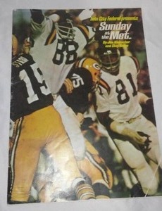 MN Vikings, 1971, Sunday At The Met.