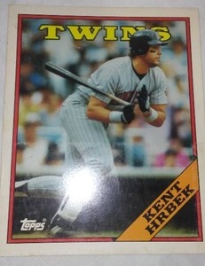 Kent Hrbek Topps School Folder, Very Rare.
