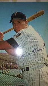 Harmon Killebrew M.N. Twins 1966 8x10 Color Photograph.