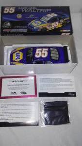 NASCAR Michael Waltrip, No. 55, autographed windshield
