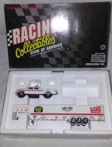 NASCAR Earnhardt Brothers Dually and Trailer, Dale, Kerry and Kelley.