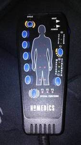 Homedics Heated Vibrating Chair Pad - Great