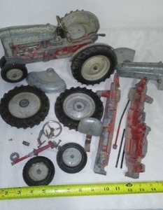 Vintage  Toy Tractors.