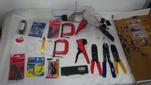 Wiring Strippers (3), clamps, connections and more.