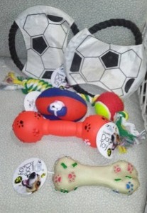 Assorted Dog Toys
