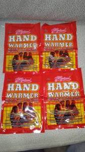 Hand Warmers - 4 packs.