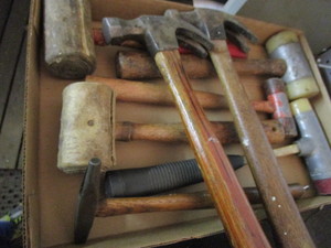 lot 36 image: Mallets & Hammers
