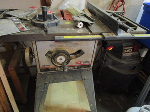 lot 5 image: Craftsman 10 Table Saw