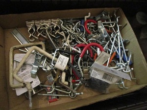 lot 66 image: Pegboard Hooks