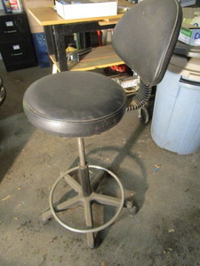 lot 81 image: Roller Stool
