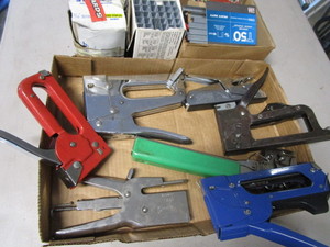 lot 109 image: Staplers & Staples