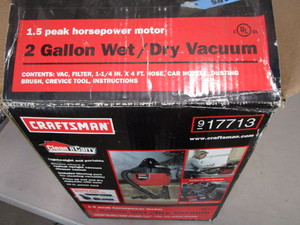 lot 140 image: Shop Vacuum