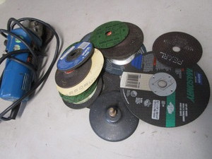 lot 145 image: Ryobi Angle Grinder