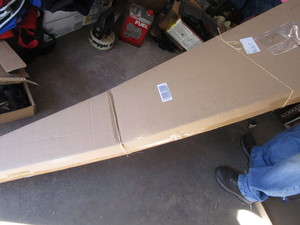 lot 195 image: Prelit Outdoor Christmas Tree