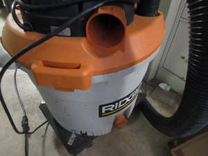 lot 196 image: Ridgid WetDry Vacuum