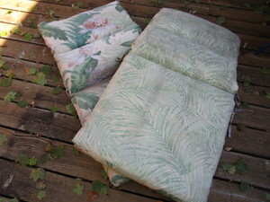 lot 217 image: Chair Cushions