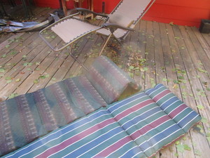 lot 220 image: Zero Gravity Loungers, Cushions