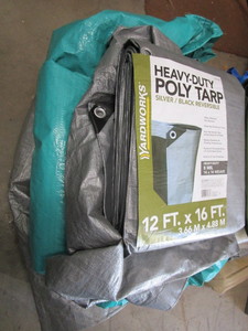 lot 261 image: Poly Tarps