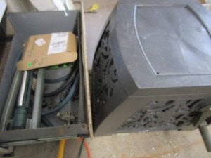 lot 272 image: Hose Reel Cabinet, Sprinklers
