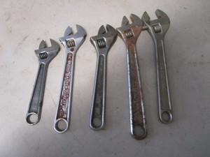 lot 282 image: Adjustable Wrenches